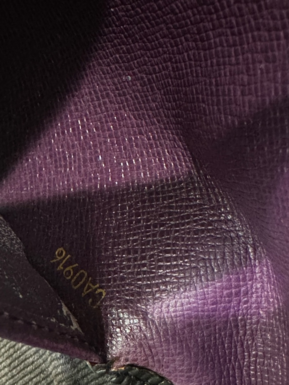 Louis Vuitton Epi Leather Long Wallet Black Purple Interior Continental - Picture 10 of 11